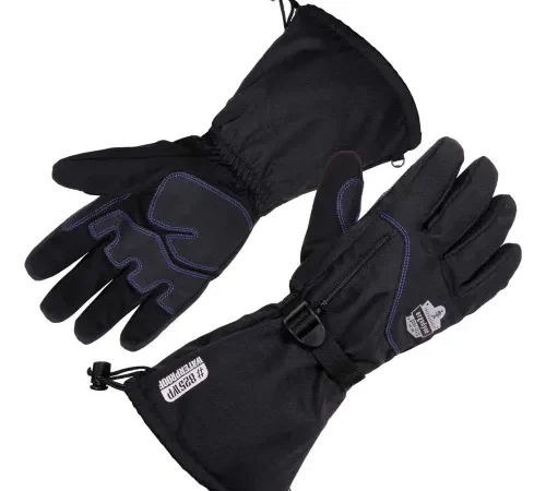 Ergodyne® ProFlex® 825WP Thermal Waterproof Winter Work Gloves, 2XL, Black