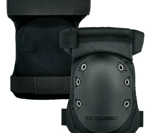 Ergodyne? Proflex? 435HL Comfort Hinge Gel Knee Pads w/ Hook &Loop Straps, Black, 1 Pair