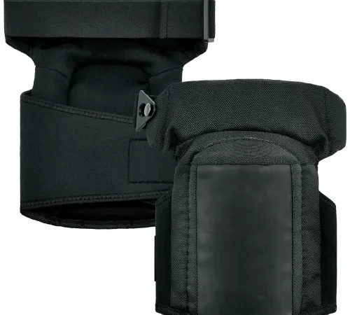 Ergodyne? Proflex? 450 Comfort Hinge Gel Knee Pads, Long Soft Cap, Black, 1 Pair