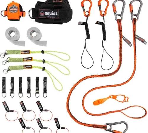 Ergodyne Squids? 3183 Carpenter & Laborer Tool Tethering Kit