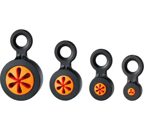 Ergodyne Squids? Slips? 3740 Hand Tool Trap, Black/Orange, Variety, 4 Pack