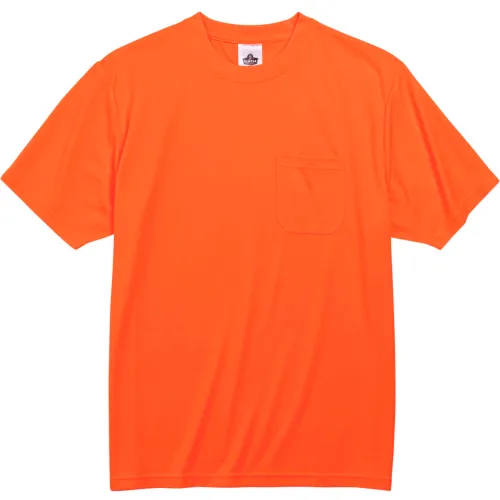 Ergodyne® GloWear® 8089 Non-Certified T-Shirt, Orange, 5XL