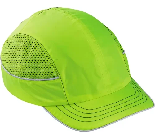 Ergodyne® Skullerz® 8950 Bump Cap, Lime, Short Brim, One Size