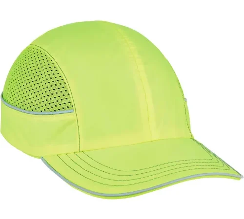 Ergodyne® Skullerz® 8950 Bump Cap, Lime, Long Brim, One Size