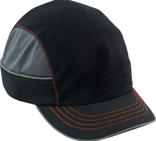 Ergodyne® Skullerz® 8950 Bump Cap, Black, Short Brim, One Size
