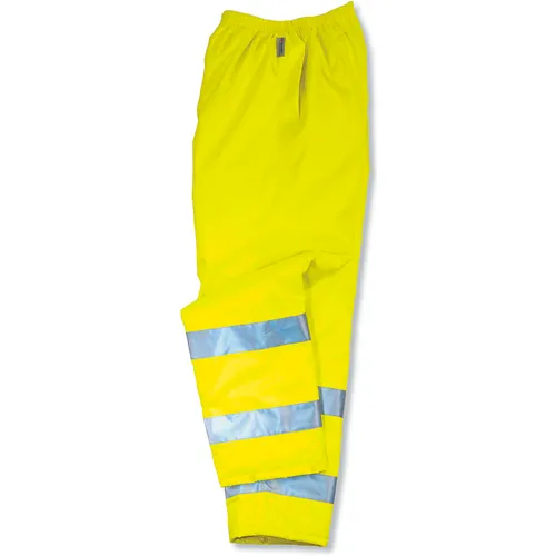 Ergodyne® GloWear® 8915 Class E Rain Pants, Lime, XL