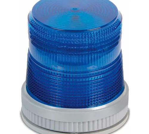 Edwards Signaling 105XBRMB120A Dual Mode LED Signal Blue 120V AC