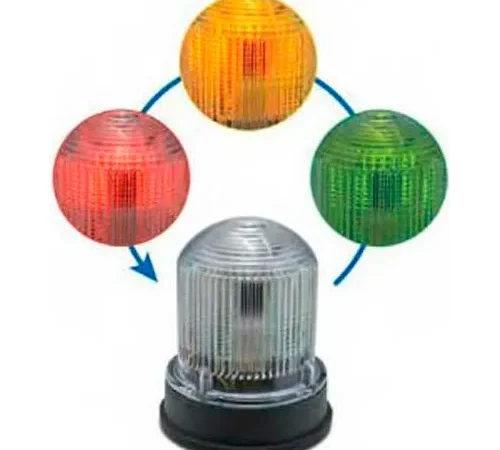 Edwards Signaling 125XBRZW120AB 125XBR Xtra-Brite LED Random Flash Pattern White 120 VAC