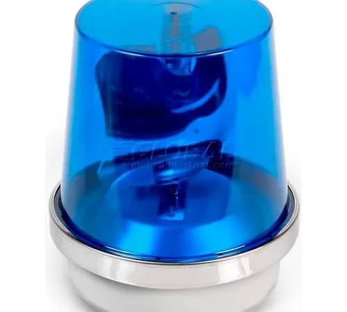 Edwards Signaling 52B-N5-40WH Rotating Beacon Blue 120V AC