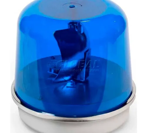 Edwards Signaling 58B-N5-100WH Rotating Beacon 100WH Blue 120V AC