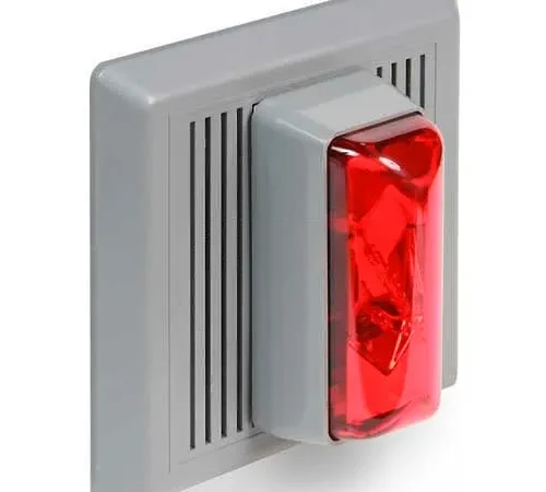 Edwards Signaling 869STRR-AQ Flush Mount Horn/Strobe 24V AC/DC Red