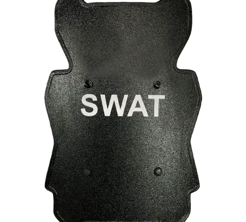 EDI-USA SWAT Ballistic Shield, Level III-A, 30"L x 20-1/2"W, Black