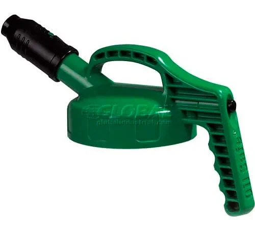 Oil Safe Stumpy Pour Spout Lid, Light Green, 100505