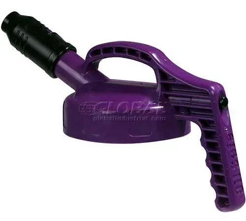 Oil Safe Stumpy Pour Spout Lid, Purple, 100507