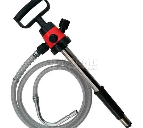 Oil Safe Premium Hand Pump, Red, 102308