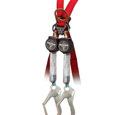 Dual fall-arrest lifelines with large snap hooks