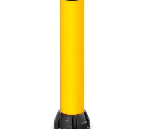 Boplan? Polymer Bollards, 16kJ, 8" Dia. x 47"H, Yellow