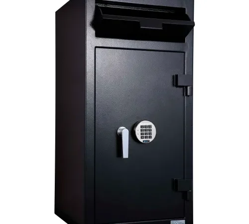 Protex Extra Large Depository Safe with Locking Compartment & Electronic Lock FD-4020K 20x20x 40