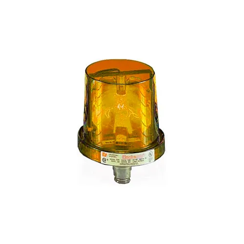 Federal Signal 225-120A Rotating Light, 120VAC, Amber