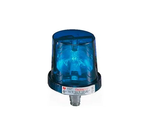 Federal Signal 225-120B Rotating Light, 120VAC, Blue