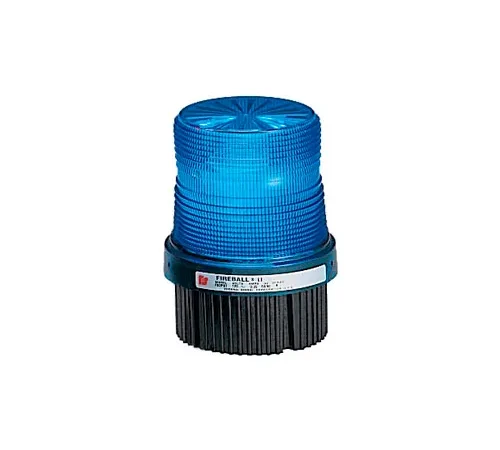 Federal Signal FB2PST-012-024B Strobe, 12-24VDC, pipe/surface mount, Blue