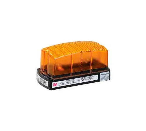 Federal Signal LP1-024A Strobe, 24VDC, Amber
