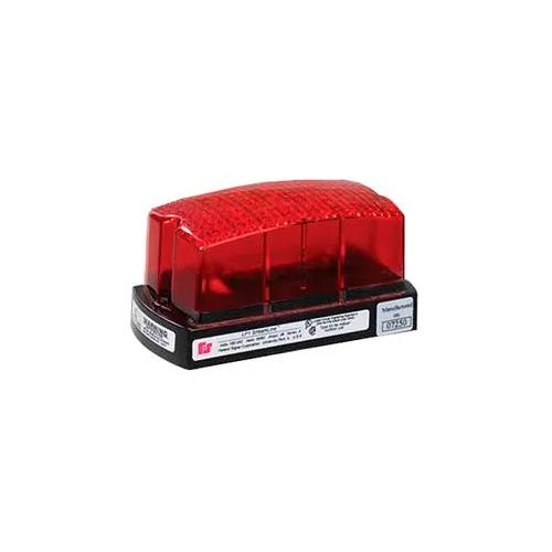 Federal Signal LP1-024R Strobe, 24VDC, Red