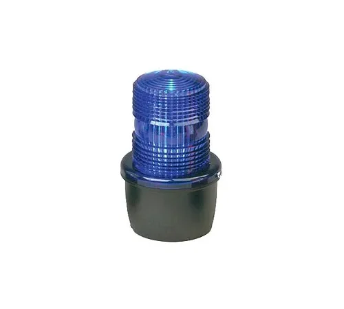 Federal Signal LP3M-120B Strobe light, male pipe mount, 120VAC, Blue