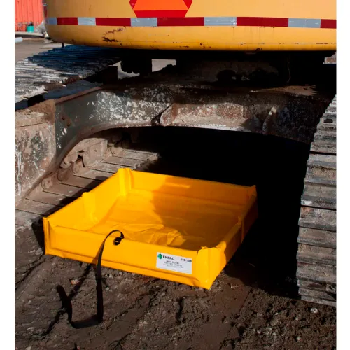 ENPAC Folding Duck Pond Mini-Berm Containment, 3' x 3' x 6", 5633-YE-F - Image 4