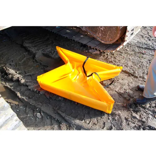 ENPAC Folding Duck Pond Mini-Berm Containment, 2' x 4' x 6", 5624-YE-F - Image 5