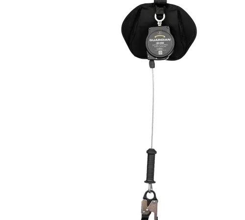Retractable fall arrest lifeline with snap hook