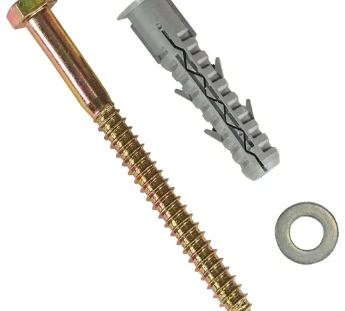 6" Metal Lag Bolt, Washer And Anchor Kit For GNR Easy Rider Speed Bumps