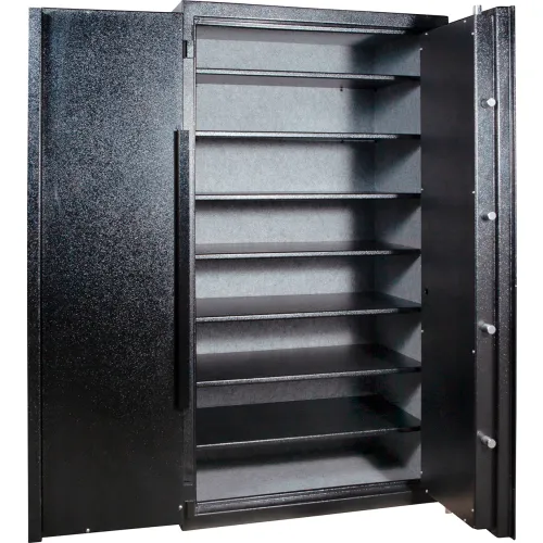 Wilson Safe Cell Phone Safe - 35"W x 24"D x 63"H, Digital Lock, Black - Image 2