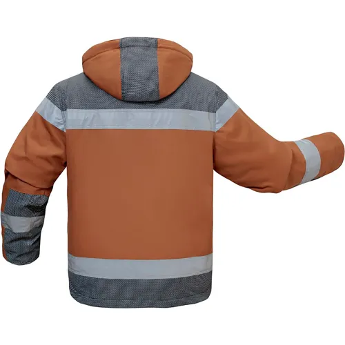 GSS QUARTZ Duck Sherpa Lined Heavy Weight Jacket, Brown, 5XL - Image 2