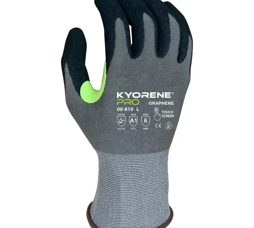 Gray KYORENE Pro touchscreen safety glove