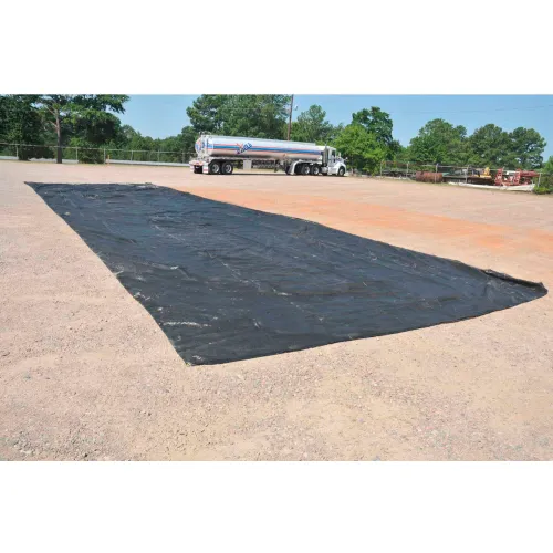 UltraTech 8322 Ultra-Containment Berm, Ground Tarp, 16' x 64', Black, 18 oz. PVC - Image 3