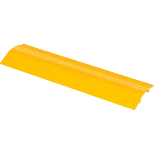 Extruded Aluminum Hose & Cable Crossover, Yellow, 24" x 7-1/8" x 1-1/16" - Image 2