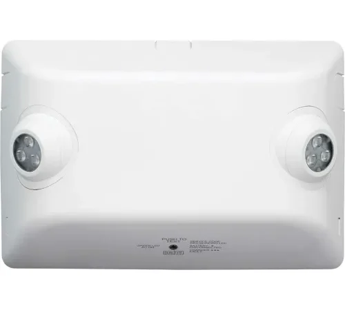 Hubbell EVHC6-B LED High-Lumen Emergency Unit, Black, 326 Lumens, High Mounts
