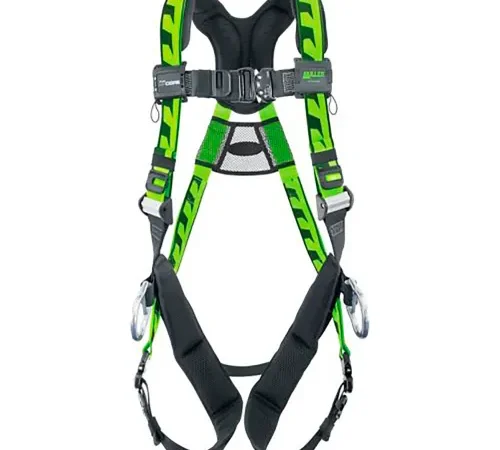 Honeywell Miller® AirCore Stretchable Harness with Back D-Ring, Quick Connect, 2XL/3XL, Green