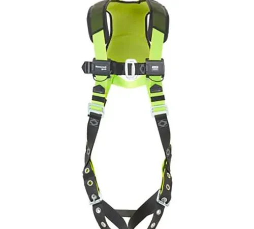 Honeywell Miller® H500 Industry Comfort Harness w/ Back D-Ring, Quick Connect, 2XL, Green