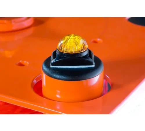 Ideal Warehouse Replacement Yellow LED Lights For PSZ-SLM Portable Safety Zone, 5/Pack