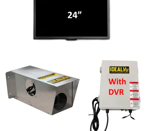 Ideal Warehouse IDEALVu? Dock Monitoring System; 24" Monitor, Dual Camera, DVR