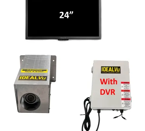 Ideal Warehouse IDEALVu? Dock Monitoring System; 24" Monitor, Single Camera Front Facing, DVR