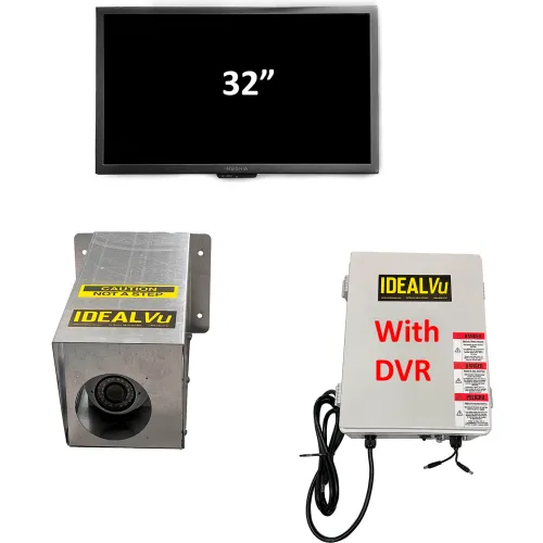 Ideal Warehouse IDEALVu® Dock Monitoring System; 32" Monitor, Single Camera Front Facing, DVR