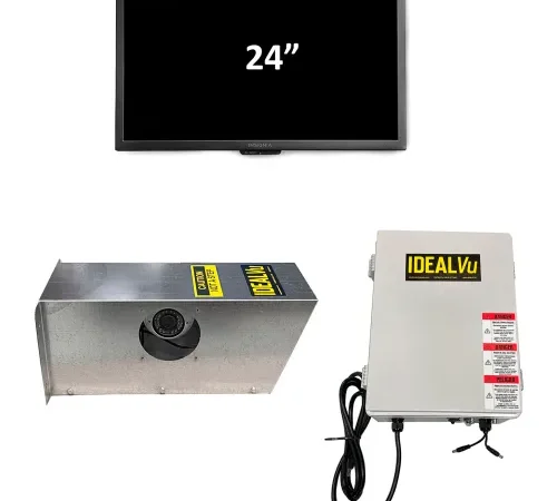 Ideal Warehouse IDEALVu? Dock Monitoring System; 24" Monitor, Single Camera Side Facing, No DVR