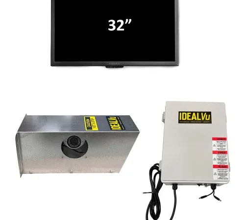 Ideal Warehouse IDEALVu? Dock Monitoring System; 32" Monitor, Single Camera Side Facing, No DVR