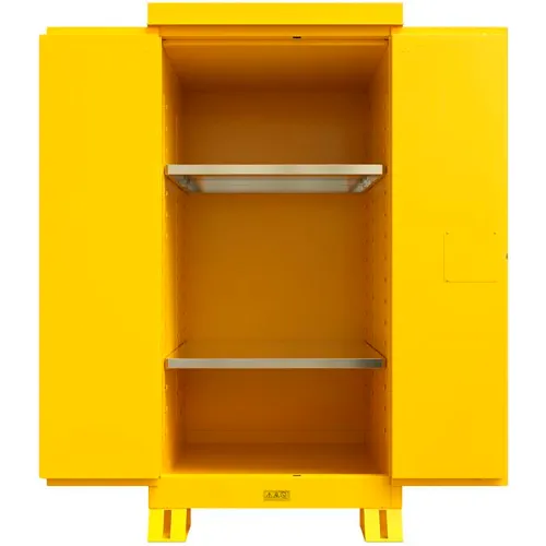 Justrite Outdoor Flammable Storage Cabinet, Self Close Door, 60 Gallon Cap., 34"W x 37-5/8"D x - Image 5