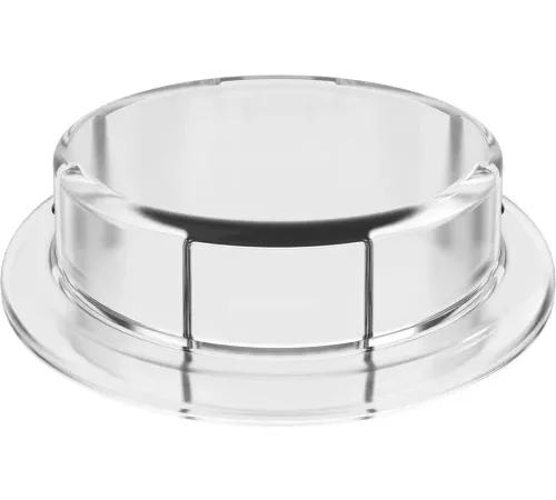 Justrite 12868 Closed Adapter for Carboy Cap, Clear, 83mm