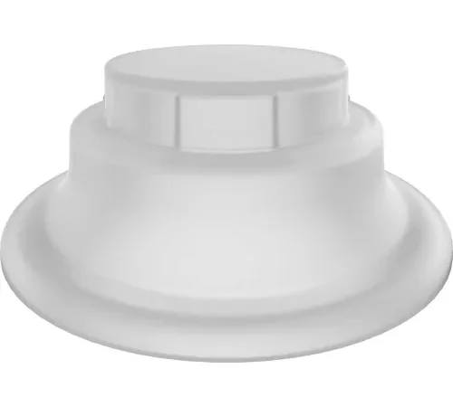 Justrite 12877 Closed Adapter for Carboy Cap, 120mm