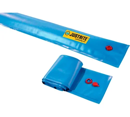 Justrite 5 Foot Water Filled Boom Diverter, Blue - 28450